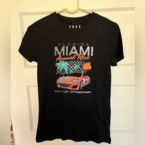 Free State Aéropostale Vintage Miami Florida Annual Race Motor Speedway T-Shirt